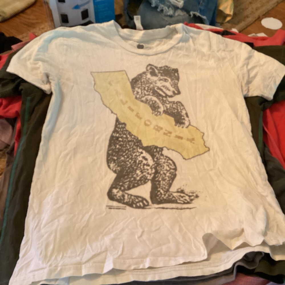 California Bear graphic tee